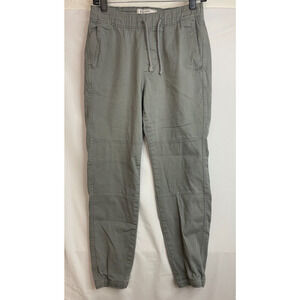 Abercrombie and Fitch Gray Cargo Joggers Pull on Drawstring Sz XS Streetwear